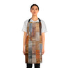 Wood Look Printed Design For Men and Women Apron with Pockets