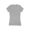 Kidney Friendly Meals Made Easy Women's Jersey Short Sleeve Deep V-Neck Tee