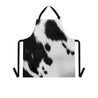 Cow Skin Look Printed Design For Men and Women Apron with Pockets