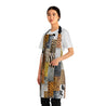 Animal Skin Look Printed Design For Men and Women Apron with Pockets
