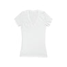 Kidney Friendly Meals Made Easy Women's Jersey Short Sleeve Deep V-Neck Tee