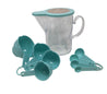 Gourmet Art 10-Piece Plastic Measuring Set With Lid, Measuring Cups, and Spoons