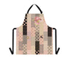 Busy Bee Print with Floral and Honeycomb Apron with Pockets