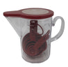 Gourmet Art 10-Piece Plastic Measuring Set With Lid, Measuring Cups, and Spoons